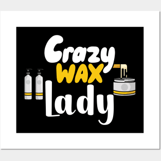 Crazy Wax Lady Posters and Art